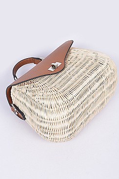 Casual Bamboo Clutch Bag