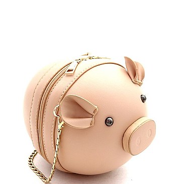 Unique Pig Theme Novelty Cross Body