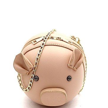 Unique Pig Theme Novelty Cross Body