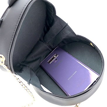ALARM CLOCK FIGURE CROSS BODY BAG