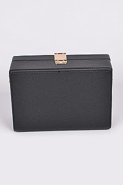 Pencil Case With Key And Lock Clutch