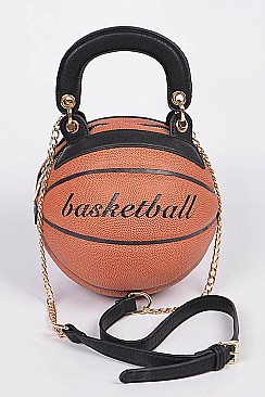 Sporty Basketball Clutch