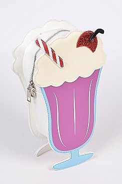 Yum Yum Parfait Clutch Bag