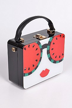 Watermelon Sunglasses Clutch Bag