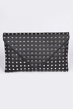 Cute Studded Envelope Clutch