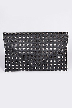 Cute Studded Envelope Clutch