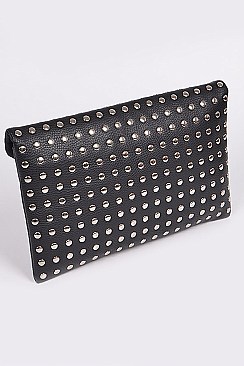 Cute Studded Envelope Clutch