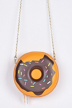 Yummy Donut Crossbody Clutch Bag