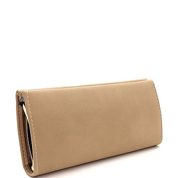 Fashionable Smartphone Friendly Frame Snap Wallet MH-PPW2187