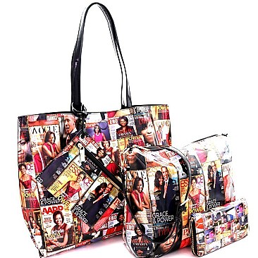 michelle obama bag, Patent 4 in 1 Tote Value SET