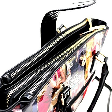 michelle obama purse Magazine with wallet