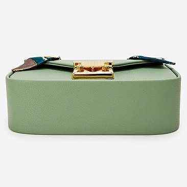 Scarf Top Handle Satchel 2-in-1 Set