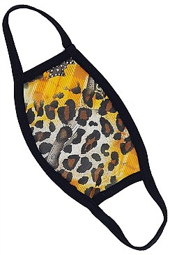 A PACK OF 6-PC REUSABLE COTTON MASK