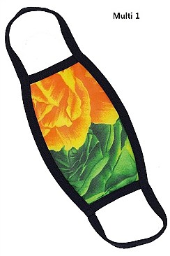 A PACK OF 6-PC REUSABLE COTTON MASK