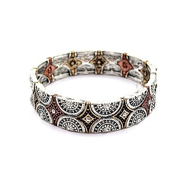 RHINESTONE ELASTIC BRACELET