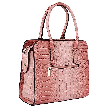 Croc Alligator 2-in-1 Satchel Set