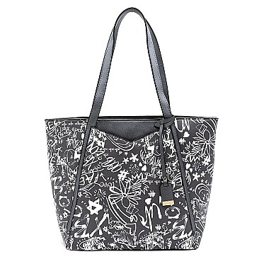 Fashion Graffiti Shopper