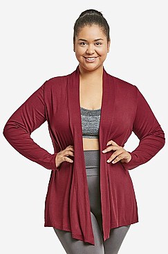 PACK OF 3 PIECES LADIES RAYON CARDIGAN PLUS SIZE MURC001X