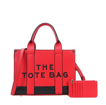 " THE TOTE BAG " With Wallet