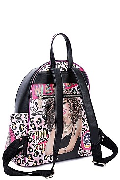 READY FOR TONIGHT PRINT BACKPACK BY Nicole Lee