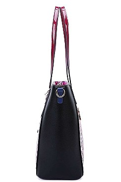 Nicole Lee READY FOR TONIGHT PRINT TOTE BAG