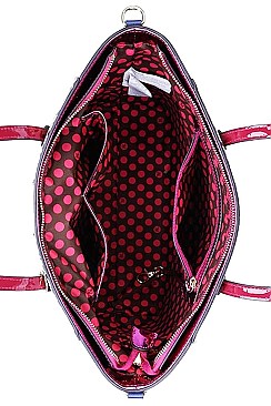 Nicole Lee READY FOR TONIGHT PRINT TOTE BAG