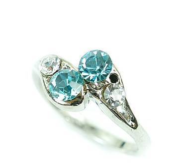 QUALITY RHINESTONE COMBO COLOR RING
