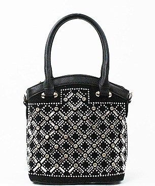 Fashion Rhinestone Studded Purse MH-S816