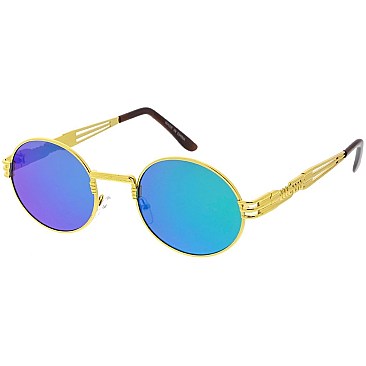 Pack of 12 Oval Fashion Sunglasses