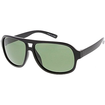 Pack of 12 Plain Unisex Sunglasses