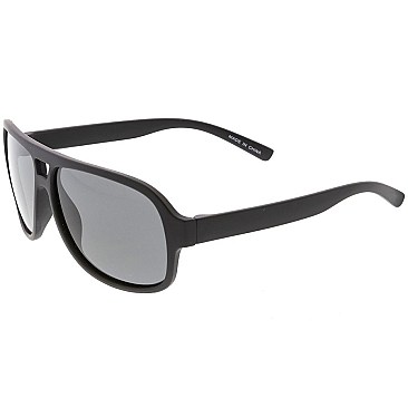Pack of 12 Plain Unisex Sunglasses