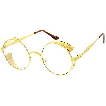 Pack of 12 Round Temple Frame Sunglasses