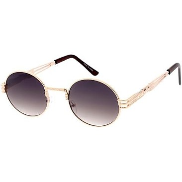 Pack of 12 Oval Temple Sunglasses