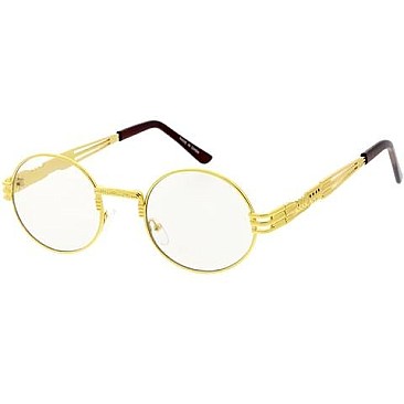 Pack of 12 Oval Temple Sunglasses