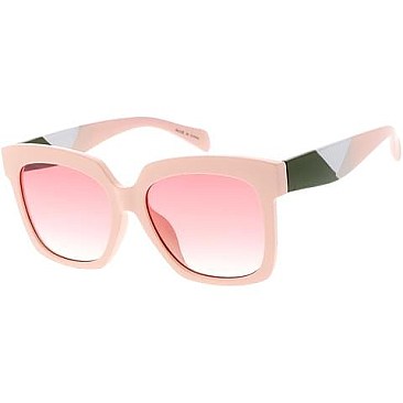 Pack of 12 Gradient Shield Sunglasses