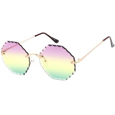 Pack of 12 Wavy Edge Sunglasses