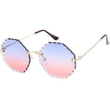 Pack of 12 Wavy Edge Sunglasses