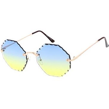 Pack of 12 Wavy Edge Sunglasses