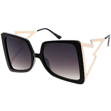 Pack of 12 Oversize Statement Sunglasses