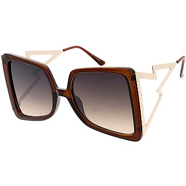 Pack of 12 Oversize Statement Sunglasses