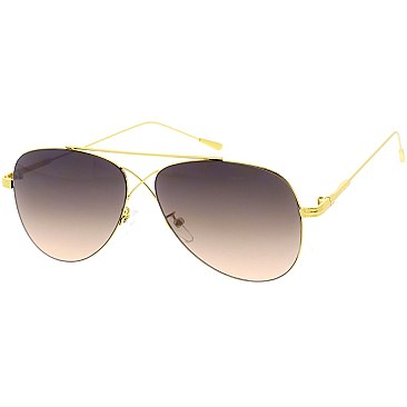 Pack of 12 X Accent Aviator Sunglasses