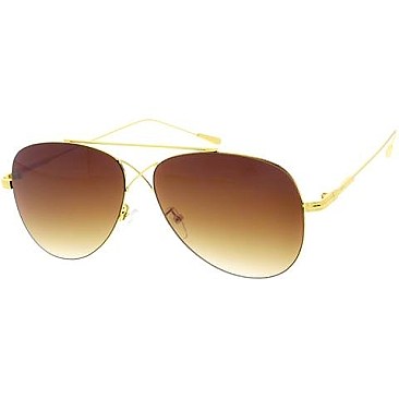 Pack of 12 Gradient Aviator Sunglasses