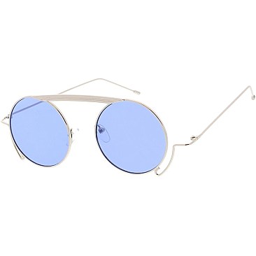 Pack of 12 Modern Round Sunglasses