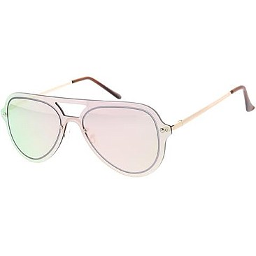 Pack of 12 Large Aviator Sunglasses