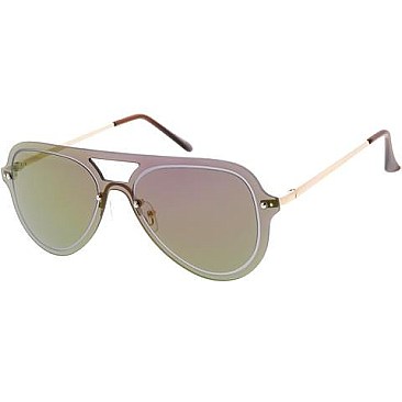Pack of 12 Large Aviator Sunglasses