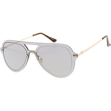 Pack of 12 Large Aviator Sunglasses