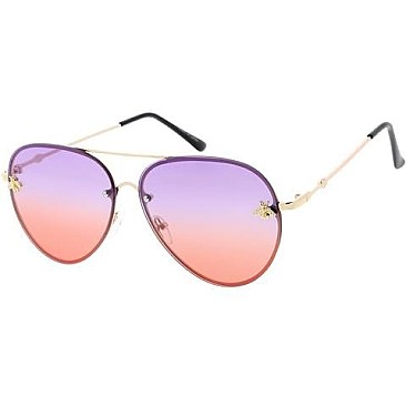 Pack of 12 Iconic Aviator Sunglasses