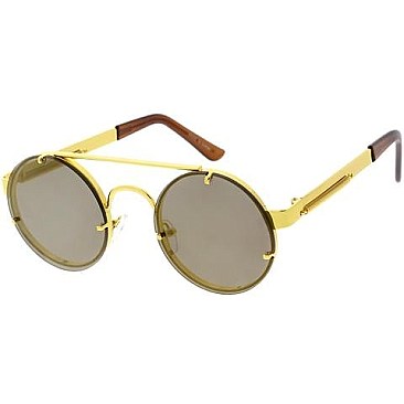 Pack of 12 Round Retro Sunglasses