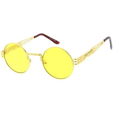 Pack of 12 Round Fashion Sunglasses