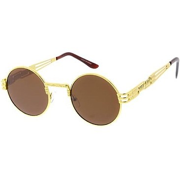 Pack of 12 Round Fashion Sunglasses